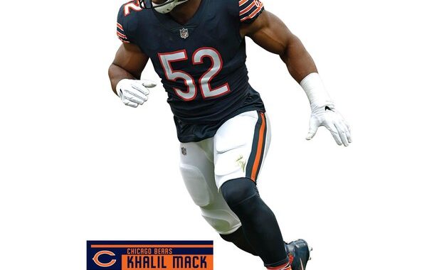 Limited Men's Khalil Mack Camo Jersey - #52 Football Chicago Bears Rush  Realtree